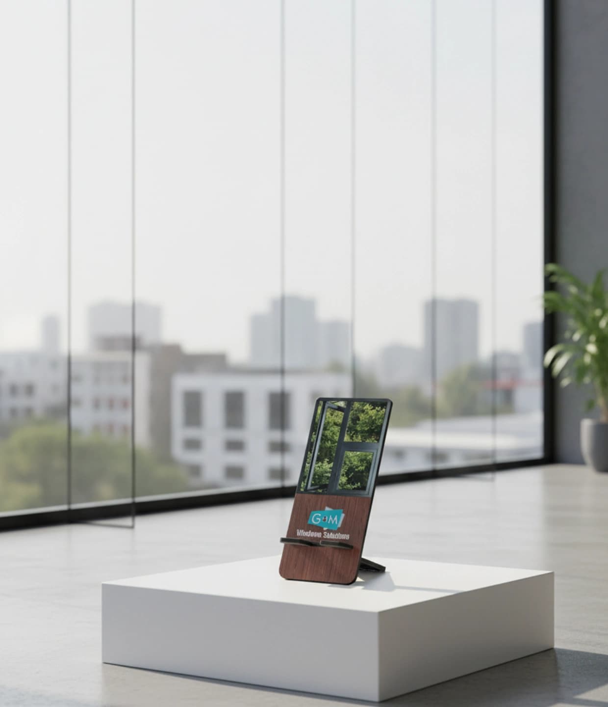 Window Solutions Business Mobile Stand – Corporate Branded Phone Holder