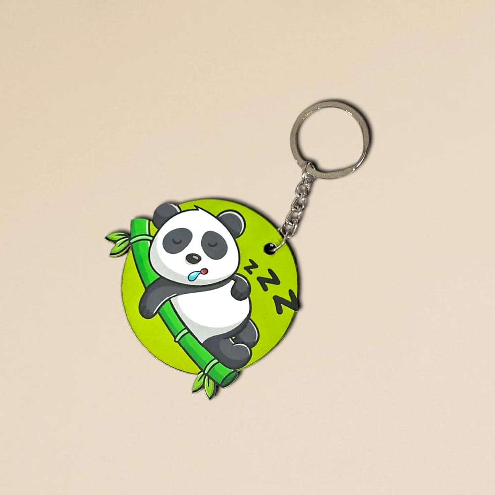 Sample photo of Cute Panda Keychain from customer Pooja M.