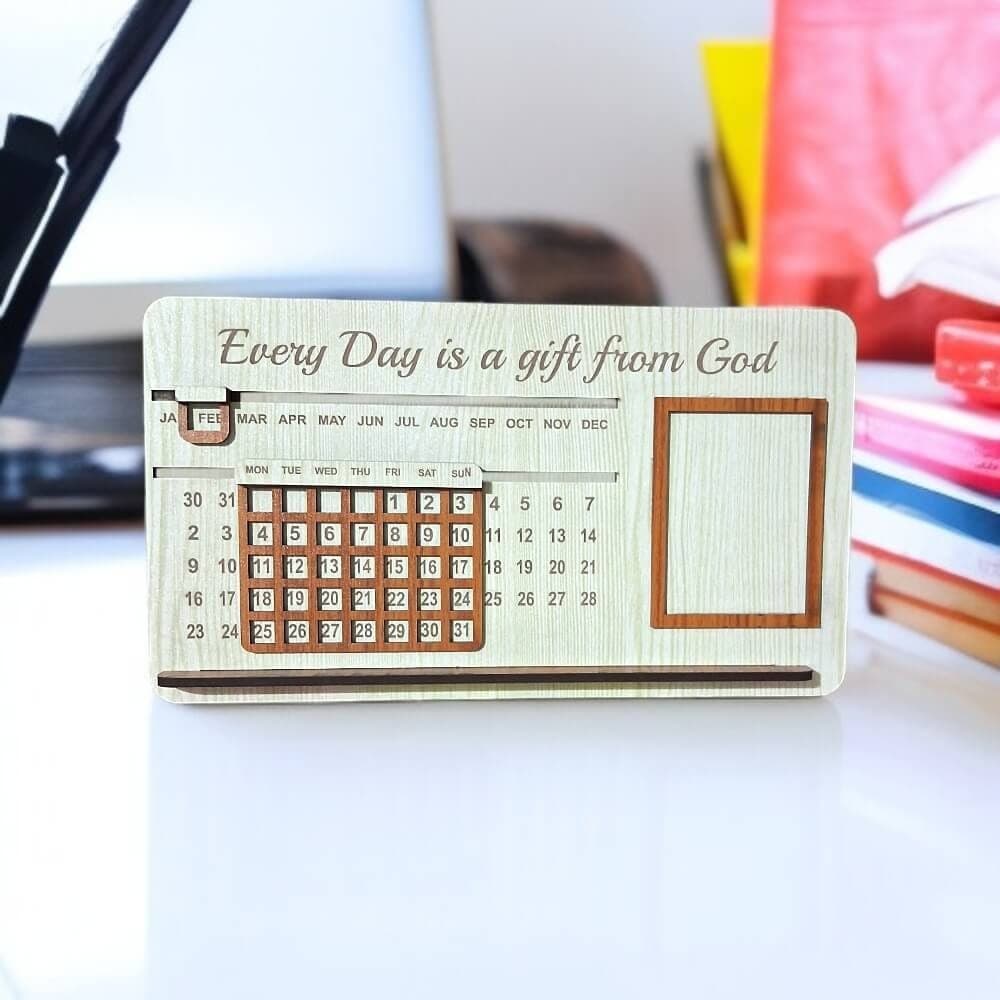 Lifetime Calendar For Desk