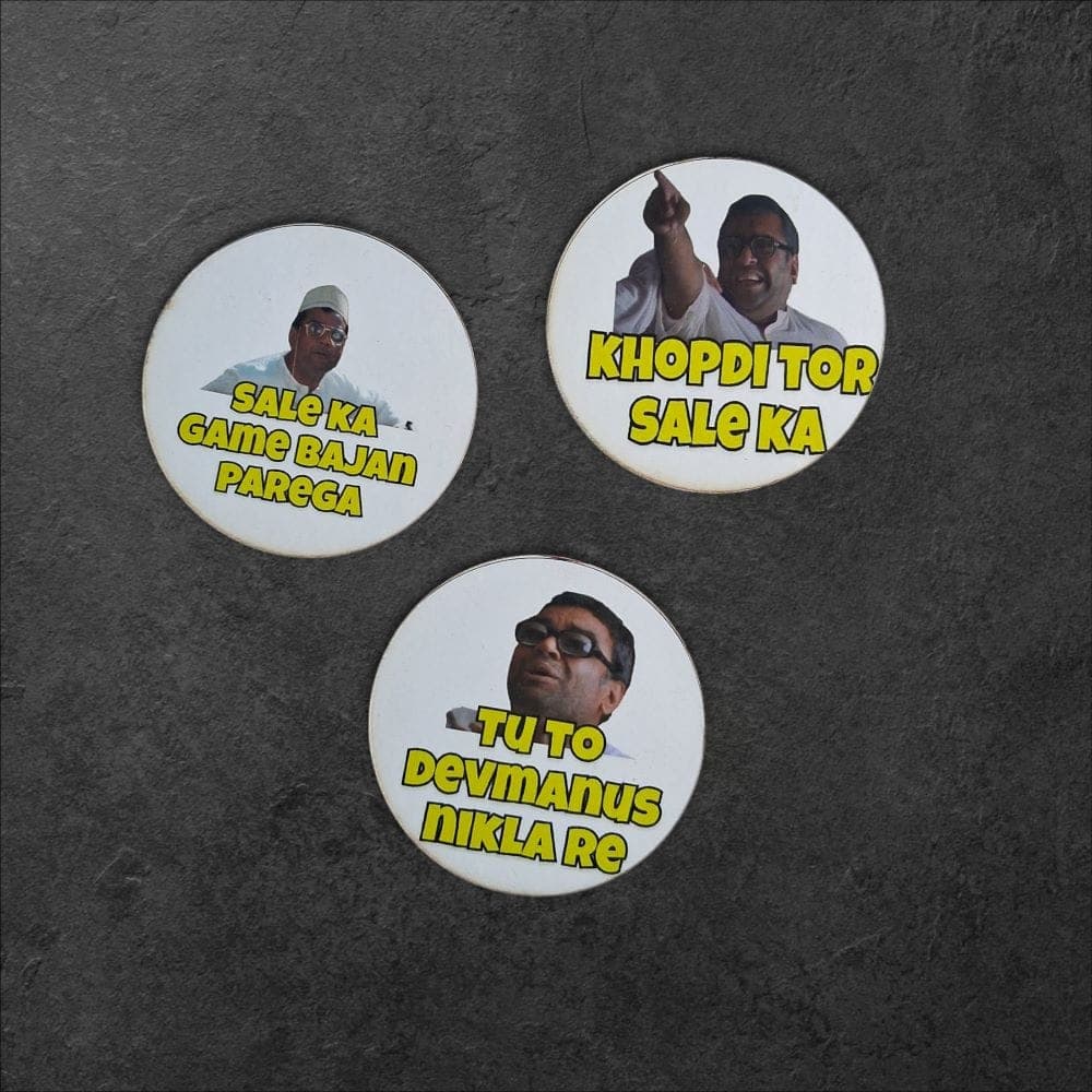 Movie Dialogue Fridge Magnets (Set of 3)